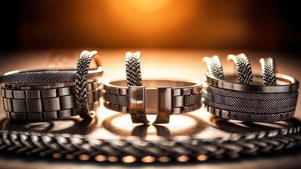 Top 10 bracelets en acier inoxydable pour allier style et endurance